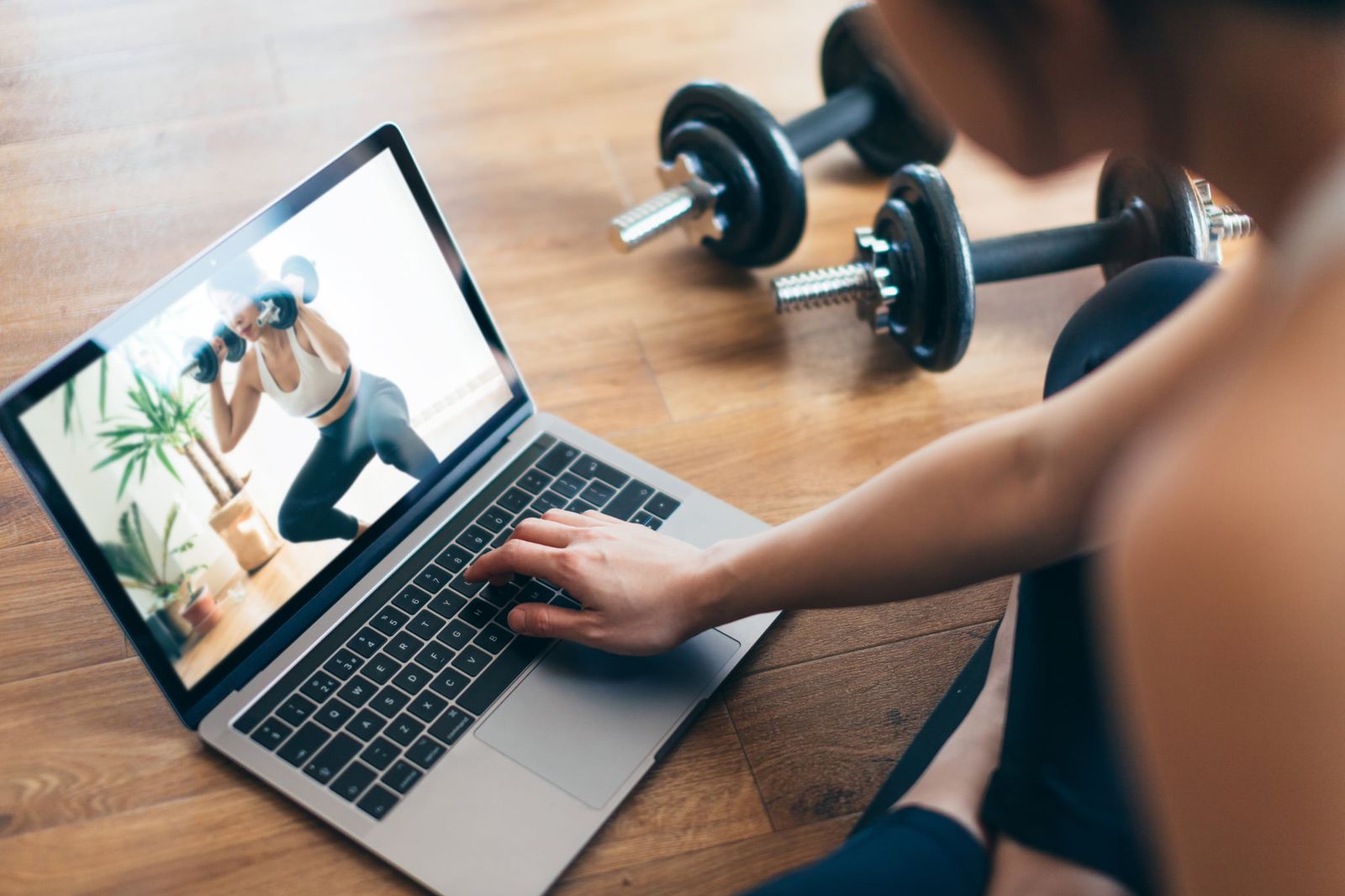 Online coaching zamanı məşq